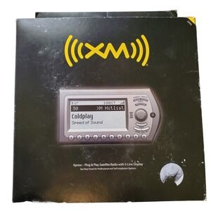 XM Xpress Plug and Play Satellite Radio with 5 Line Display